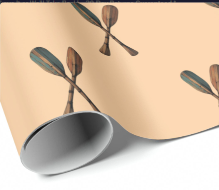 Cottage - Vintage Oars, Rope Stripe and Khaki Polka Dots