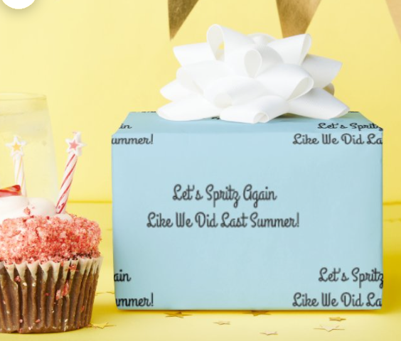 Let's Spritz I Wrapping Paper