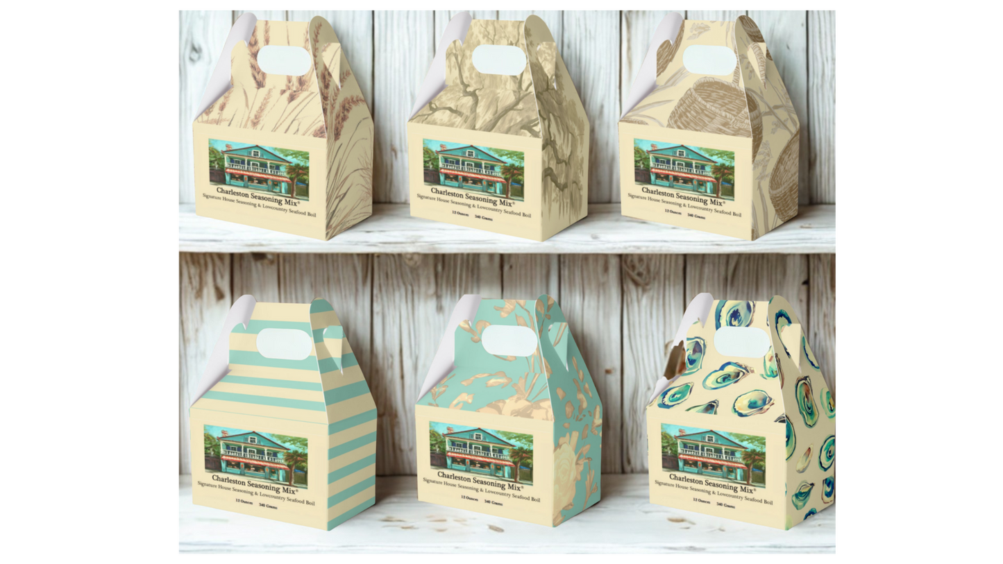 Charleston Seasoning Mix® - Signature House Seasoning + Lowcountry Seafood Boil - Boxed Set