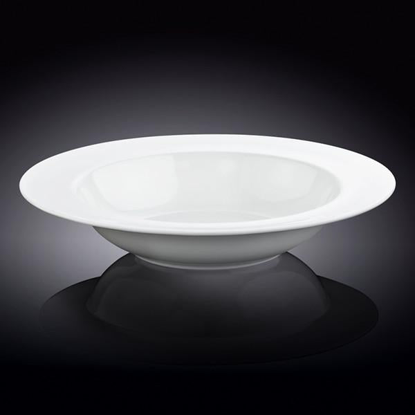 Set Of 3 White Deep Plate 12" inch | 30.5 Cm 37 Oz | 1100 Ml