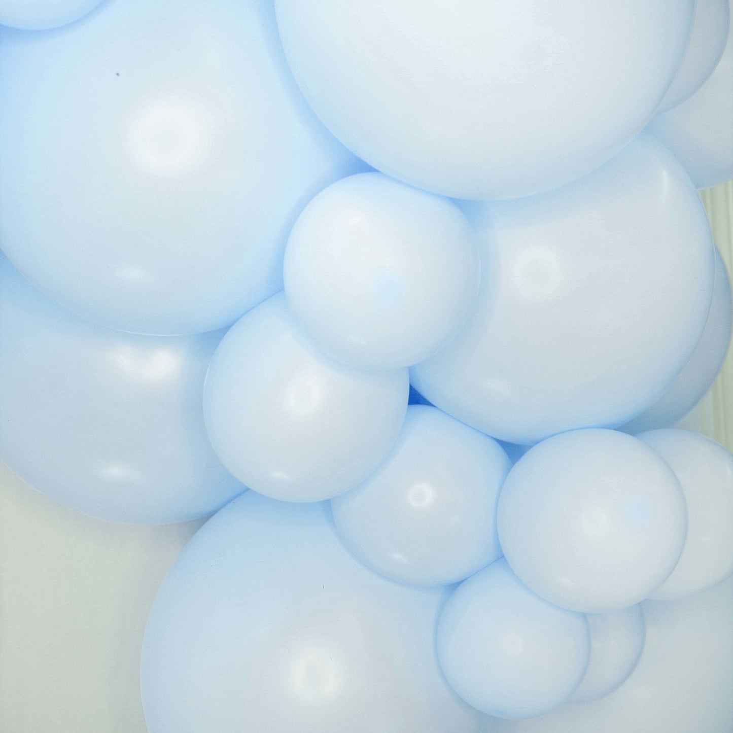 Blue Balloon Garland