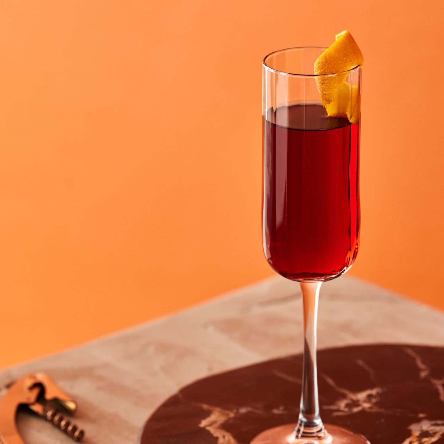 Libbey Paneled Champagne Flute Glasses, 7.5 ounce, Set of 4