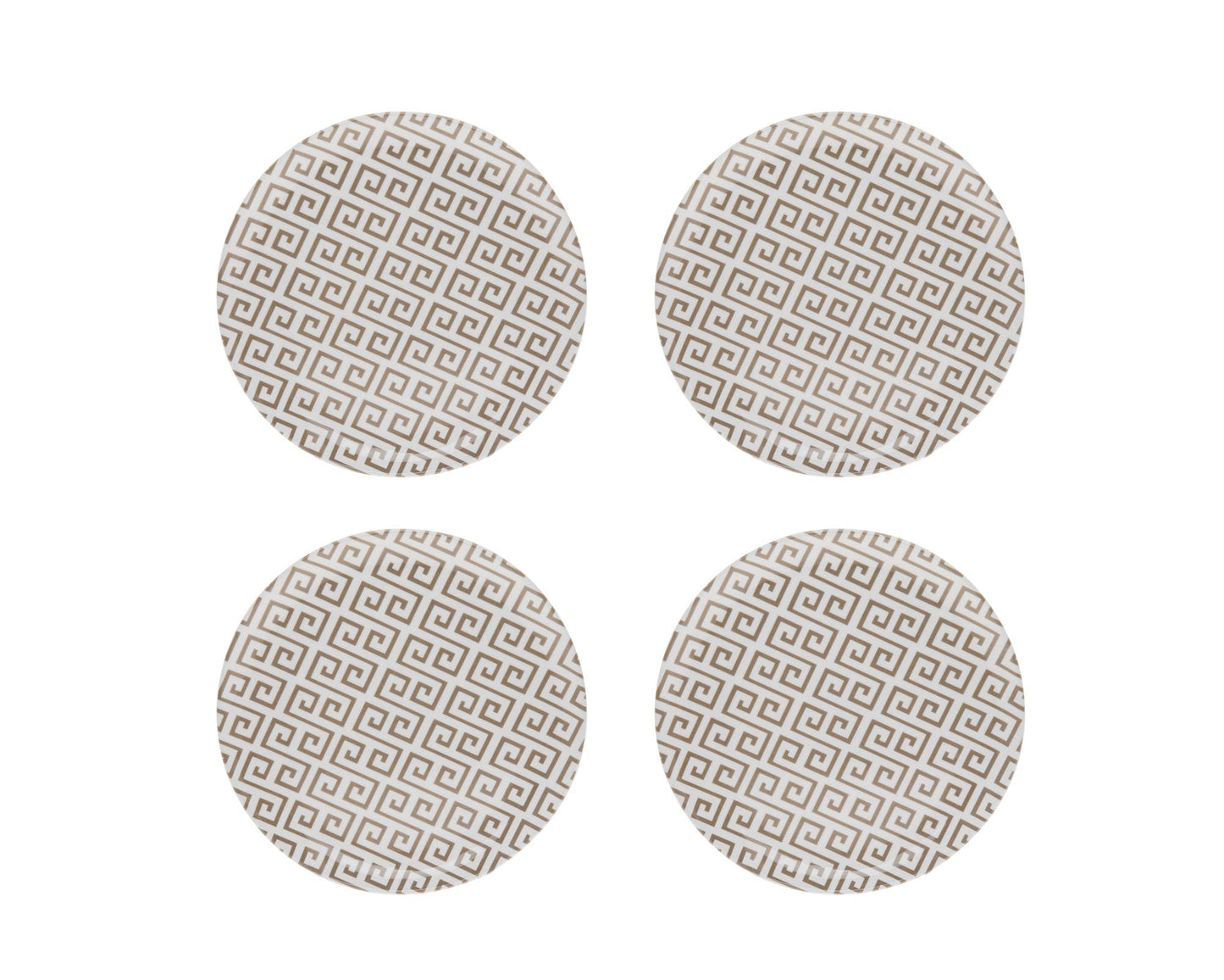 Geometric Melamine Sets: S/4 11" Plates