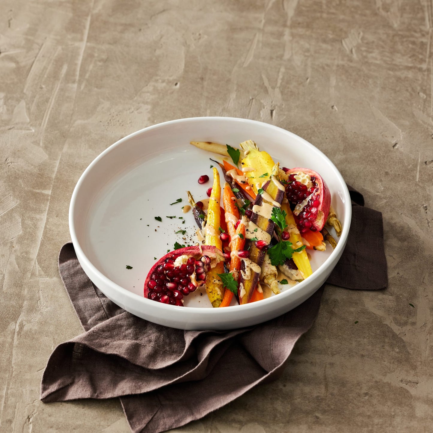 Libbey Austin 10 inch Porcelain Coupe Dinner Plate, Set of 4, White