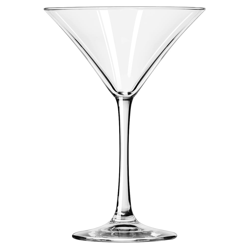 Libbey Entertaining Essentials Martini Glasses, 8 ounce, Set of 6