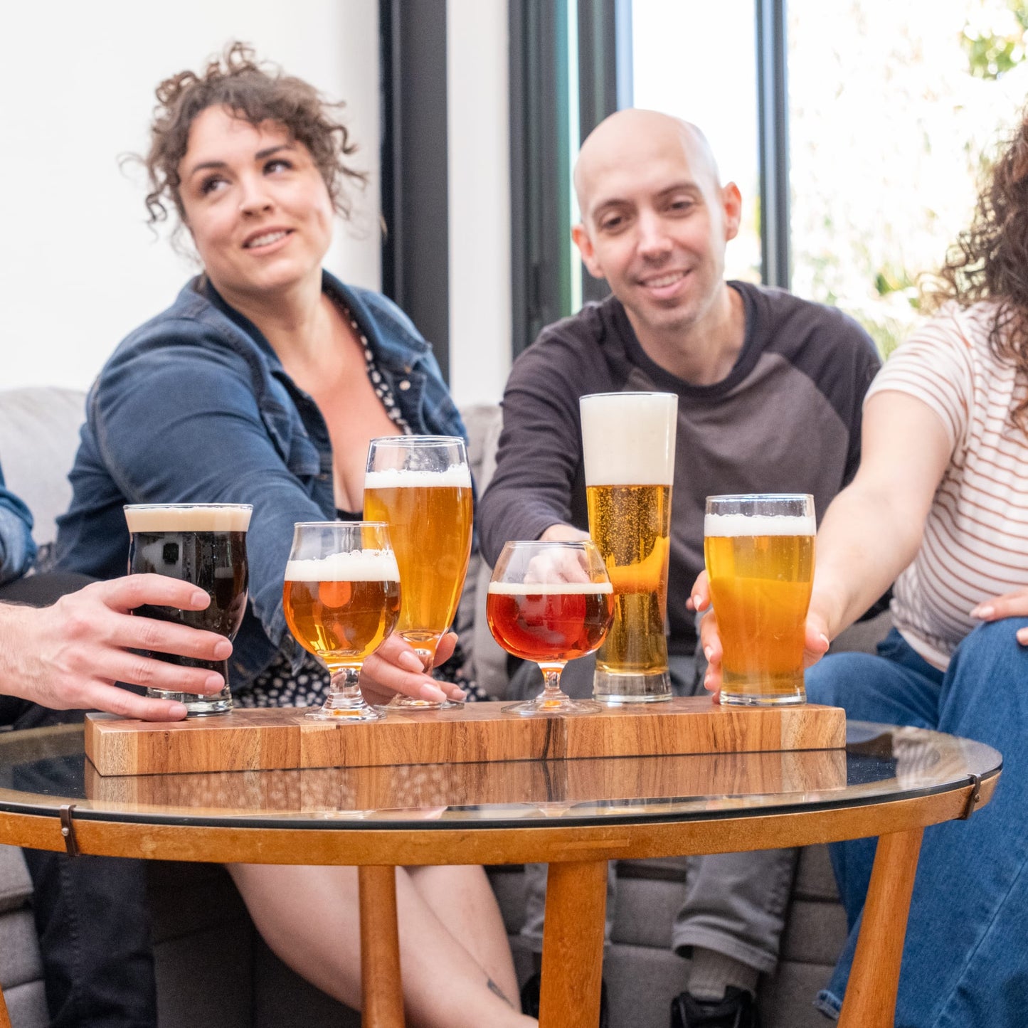 Libbey Craft Brews Assorted Beer Glasses, Set of 6