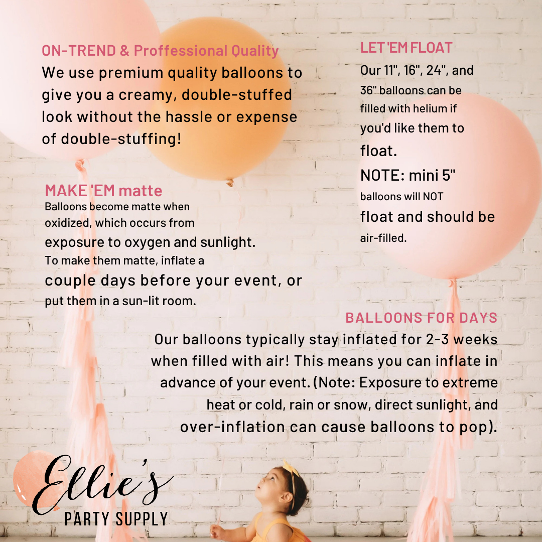 Giant Rose Gold Confetti Balloon