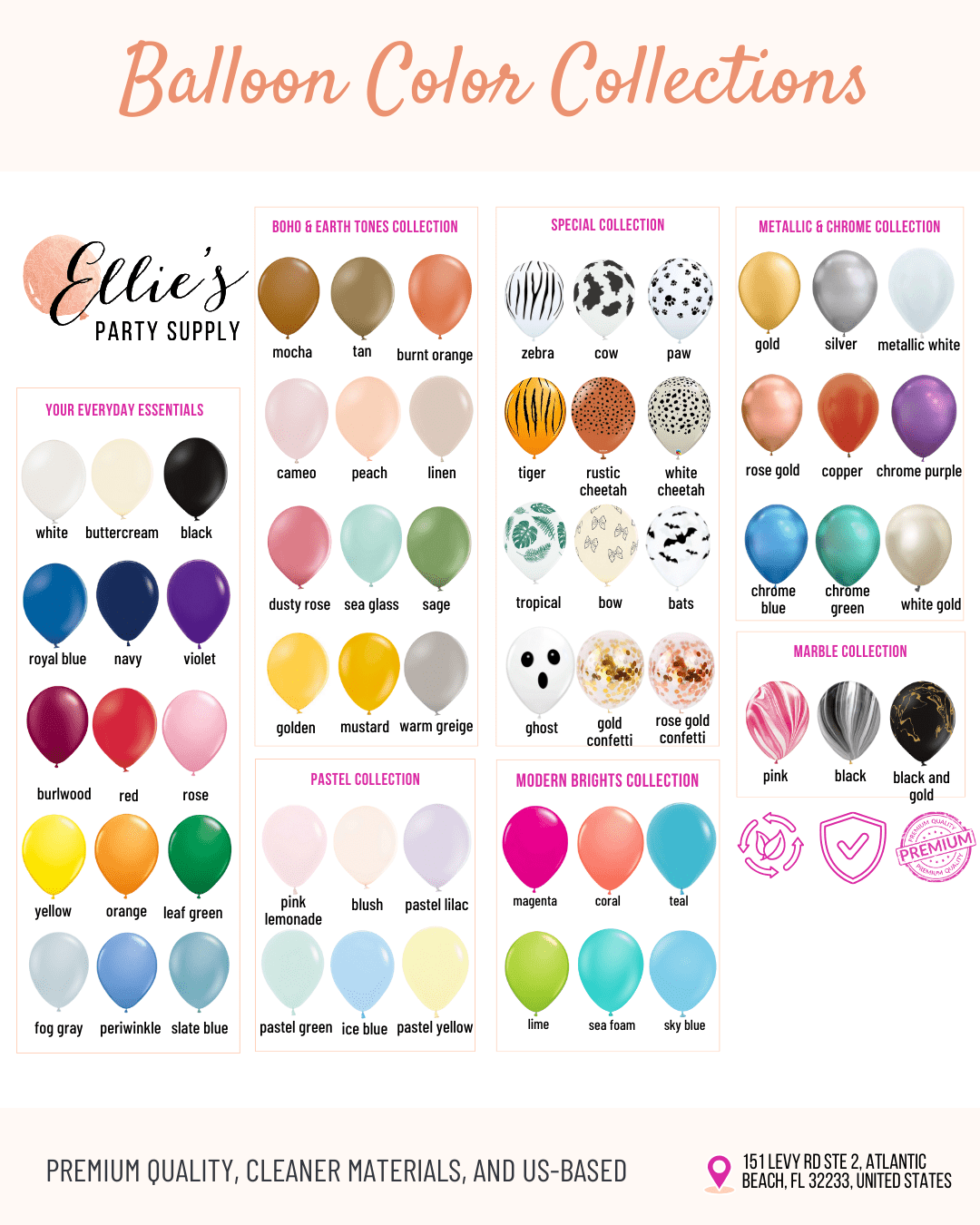 Giant Pastel Latex Balloons – 36"