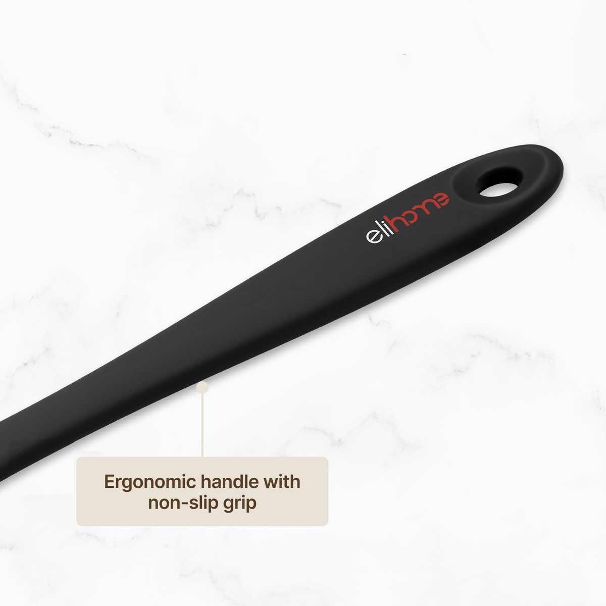 Elihome 3 Piece Silicone Spatula Set