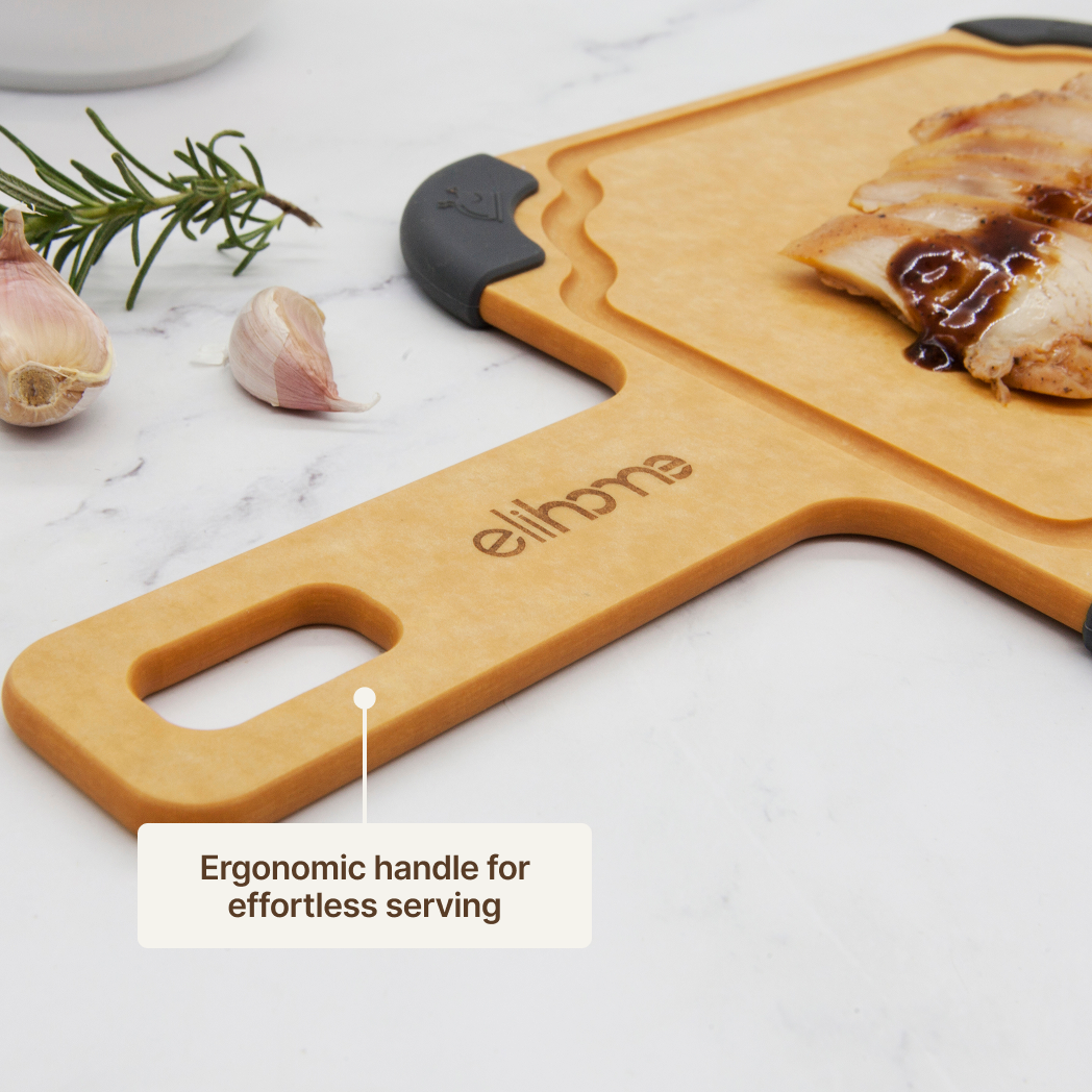 Paddle Series Cutting & Serving Board with Handle - Small