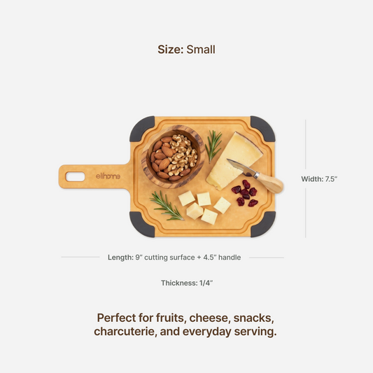 Paddle Series Cutting & Serving Board with Handle - Small