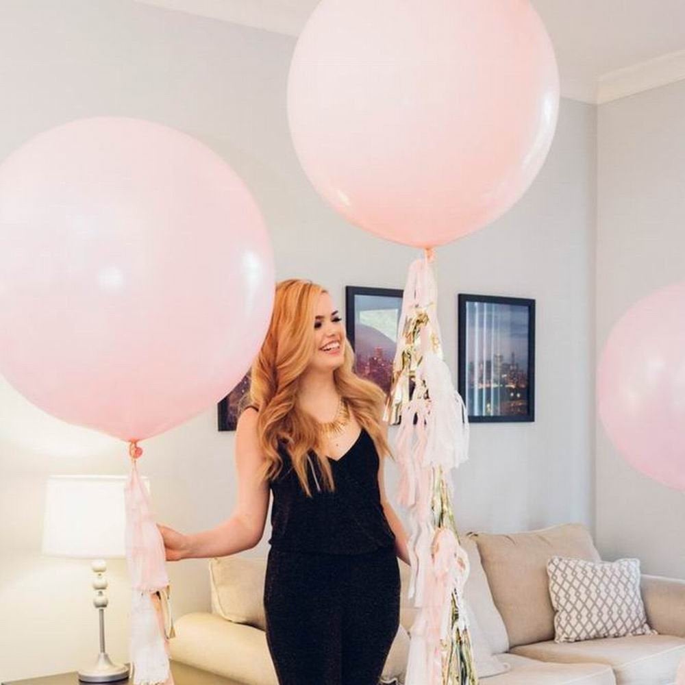 Giant Pastel Latex Balloons – 36"
