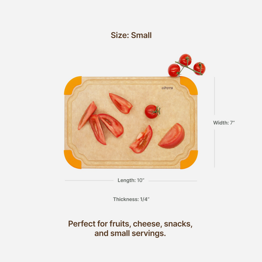 Premium Series Cutting Board - Non Slip & Color Code - Small