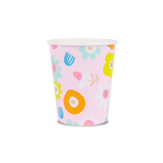 Floral Paper Cups